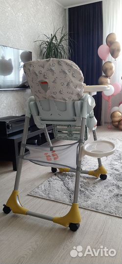 Chicco polly, стульчик для кормления