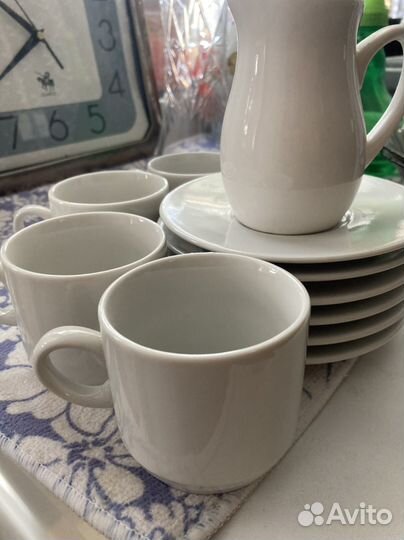 Чашка с блюдцем