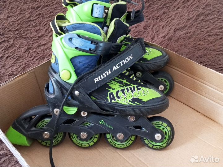 Коньки и ролики 2 в 1