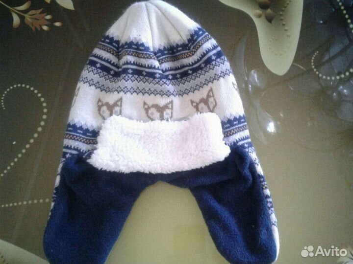 Шапка для мальчика демисезонная