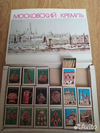Спички коллекционные Московский Кремль