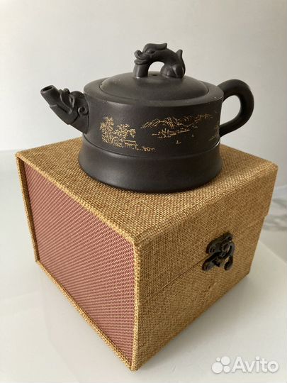 Чайник заварочный глиняный китайский