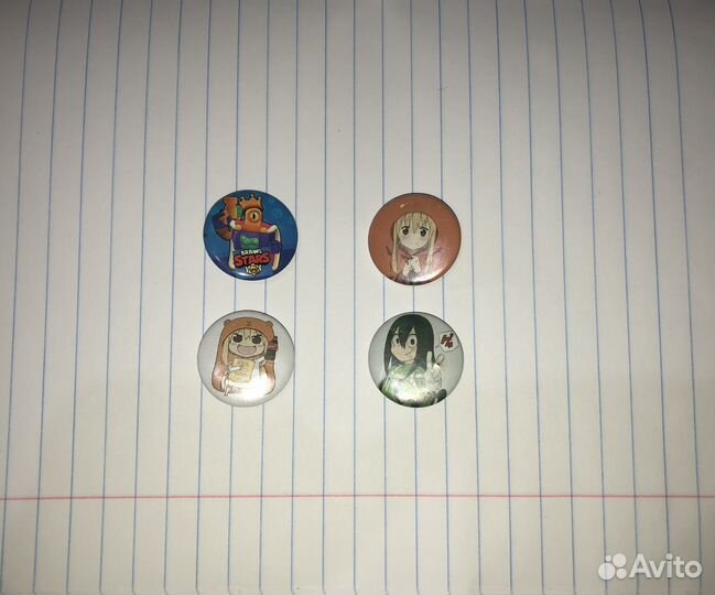 Аниме значки