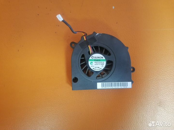 Б/У исправный кулер для ноутбука Toshiba L505