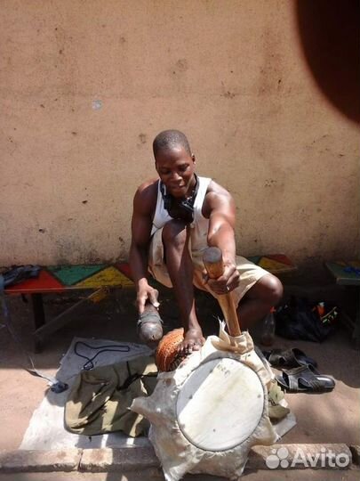 Небольшая кожа африканской козы для джембе