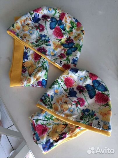 Комплект шапка, шарф