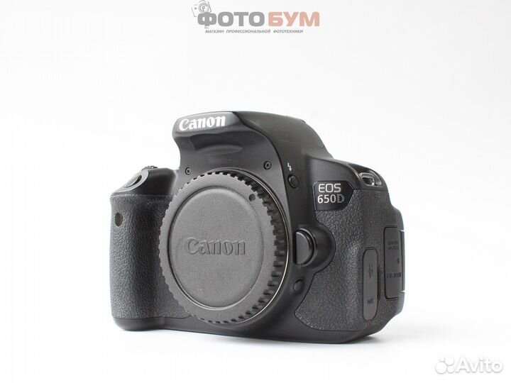 Canon 650D body + Объектив Canon EF-S 18-55mm