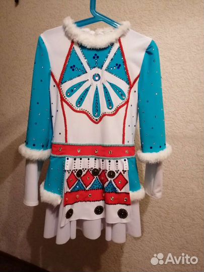 Платье для выставления по фигурному катанию(7лет