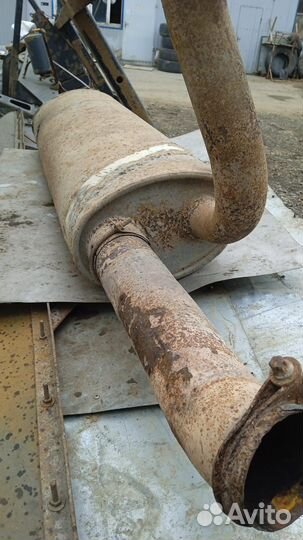 Глушитель mercedes 814, 817,1317