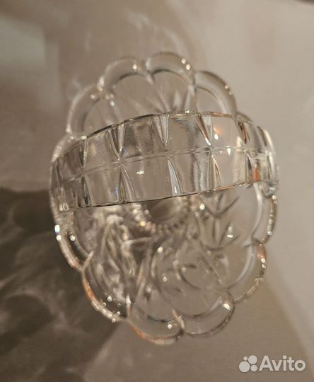 Конфетница-фруктовница на ножке Bohemia