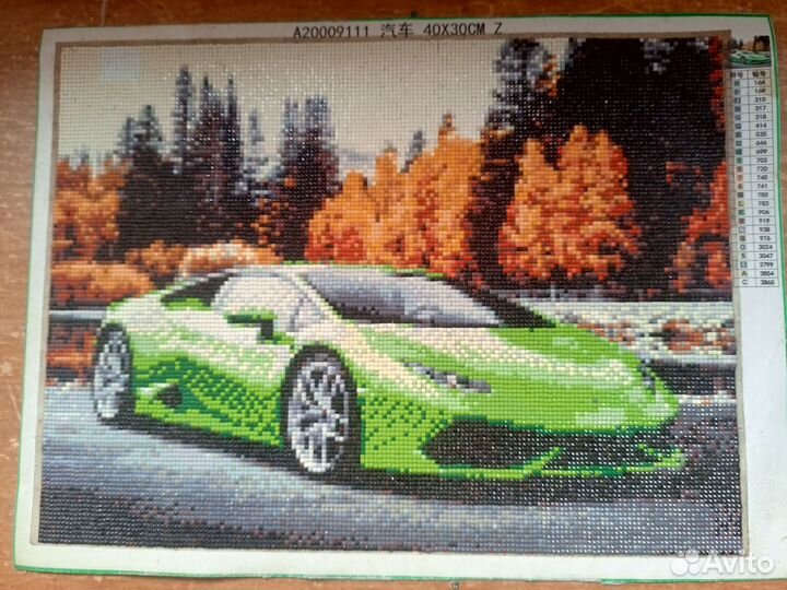 Продаю готовые работы алмазной вышивки