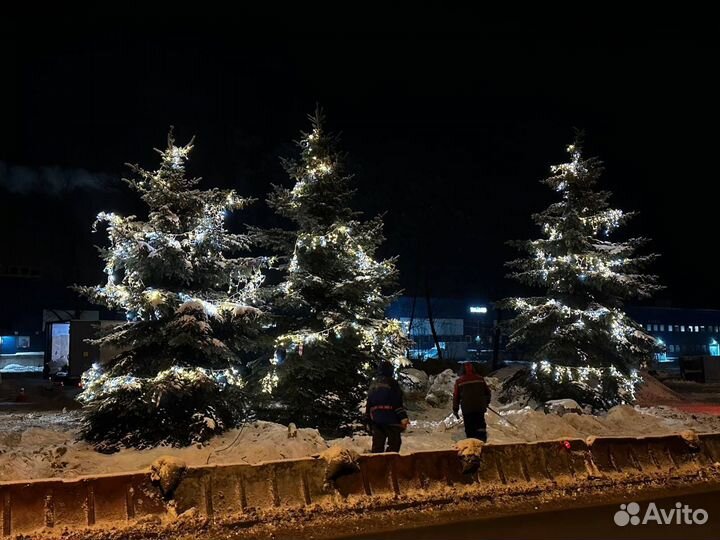 Новогоднее оформление домов