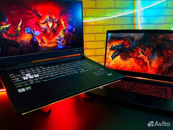 Мощный игровой ноутбук Core i7 RTX 2070 3050Ti