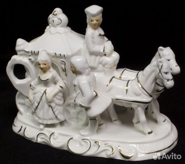 Статуэтка Карета, Европа, 20х9х15 см