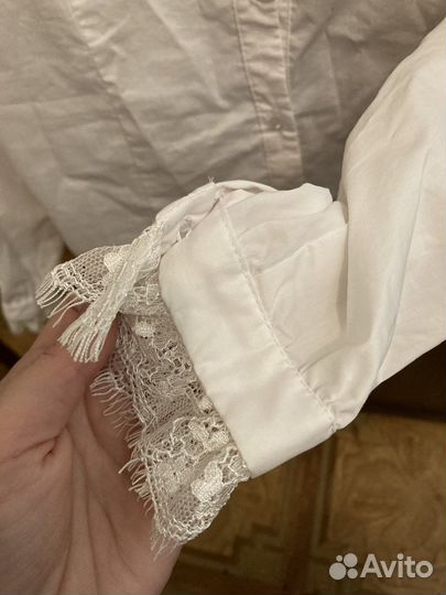 Белая блузка для девочки