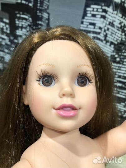 Кукла 44 см Шатенка красавица