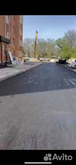 Асфальтирование и благоустройство территории