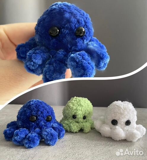 Вязаная плюшевая игрушка / брелок