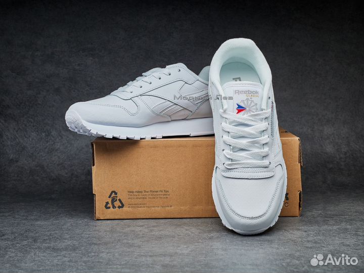 Кроссовки Reebok Classic White размер 36-40