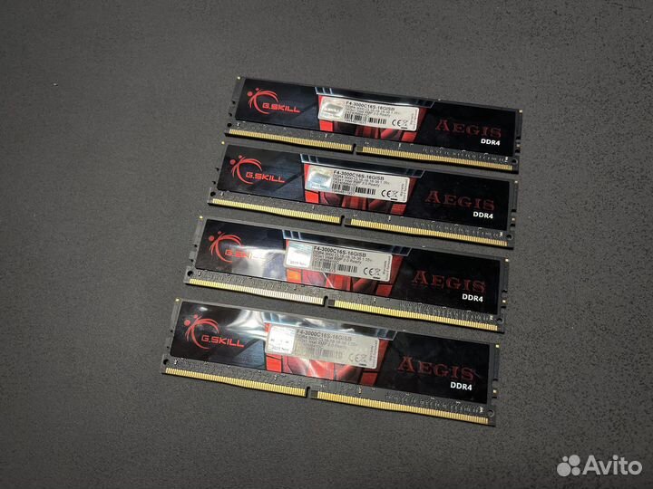 G.Skill aegis 64Gb 3000Mhz