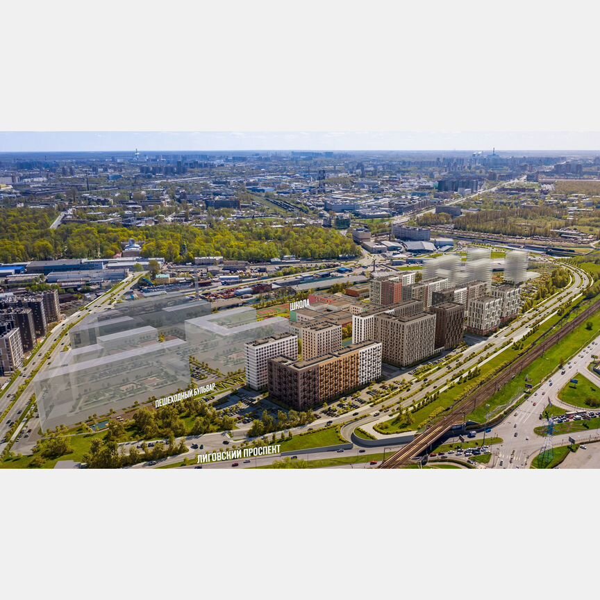 2-к. квартира, 57,9 м², 12/12 эт.