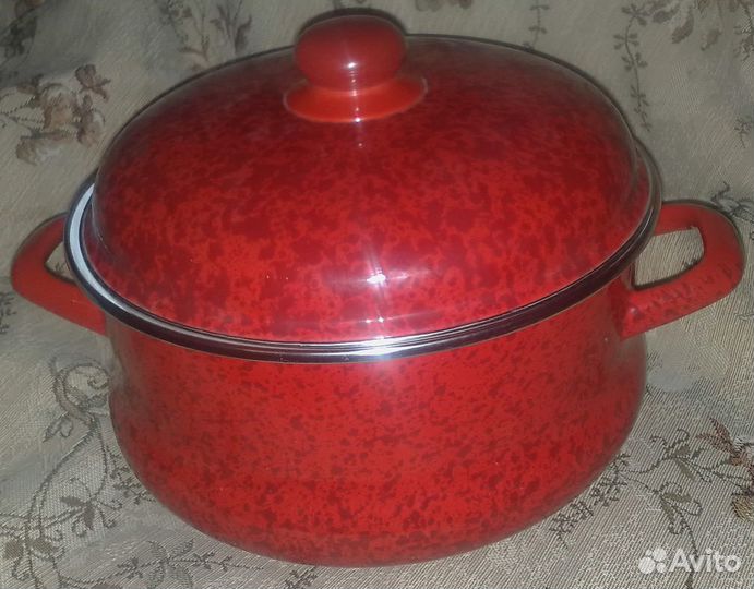 Кастрюля эмалированная,новая, Македония 3