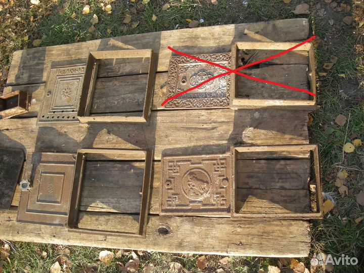 Дверцы печные с орнаментом сюжетные самовывоз
