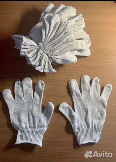 Перчатки рабочие х/б