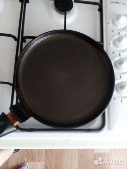Сковорода блинная литая
