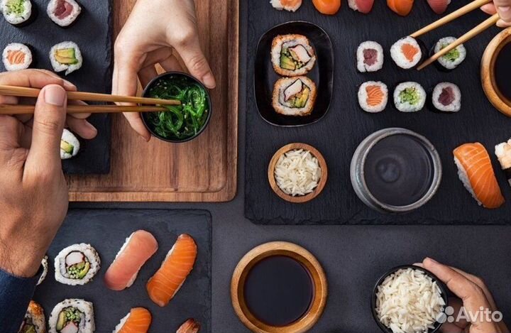 Кафе пицца роллы вок / Наработанная клиентская баз