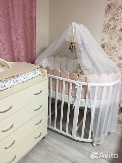 Бортики в кроватку