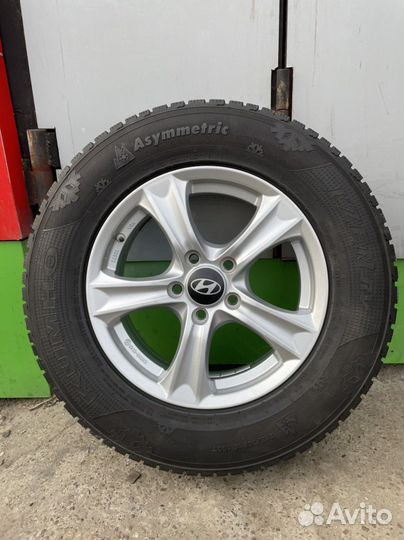 Литые диски + Шины R16 Hyndai ix35,Tucson,SantaFe