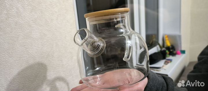 Чайник заварочный стеклянный