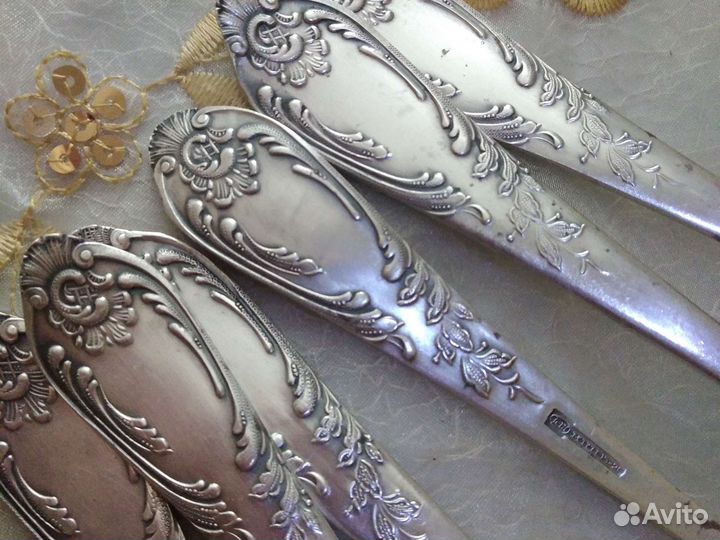 Вилки столовые мельхиор СССР