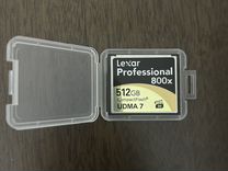 Карта памяти Lexar Professional 800x CompactFlash