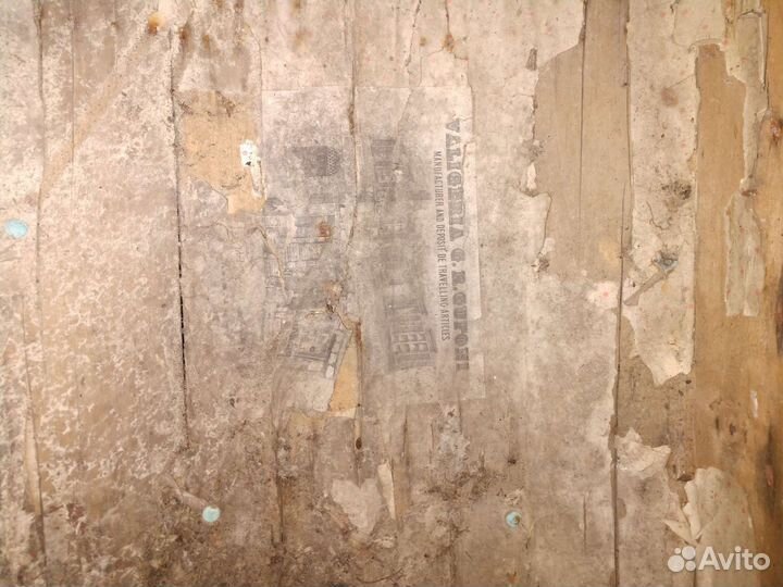 Сундук багажный старинный