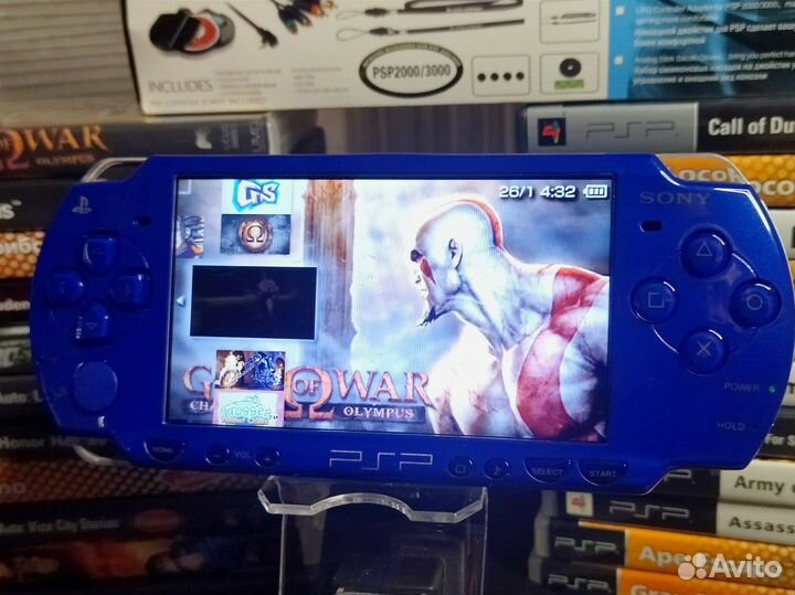 Sony psp 3008 прошитая +64gb с играми