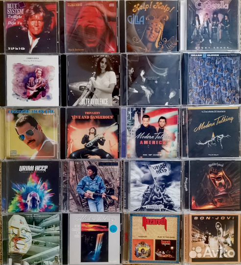 Компакт диски. Музыка