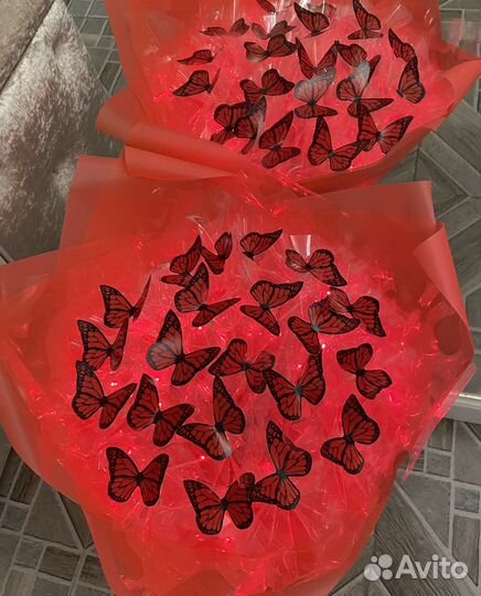 Букет из бабочек подарок девушке