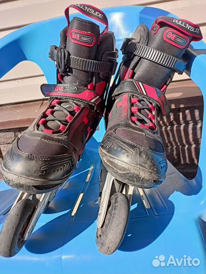 Роликовые коньки р.43