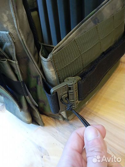 Бронежилет Мох с плитами полный комплект