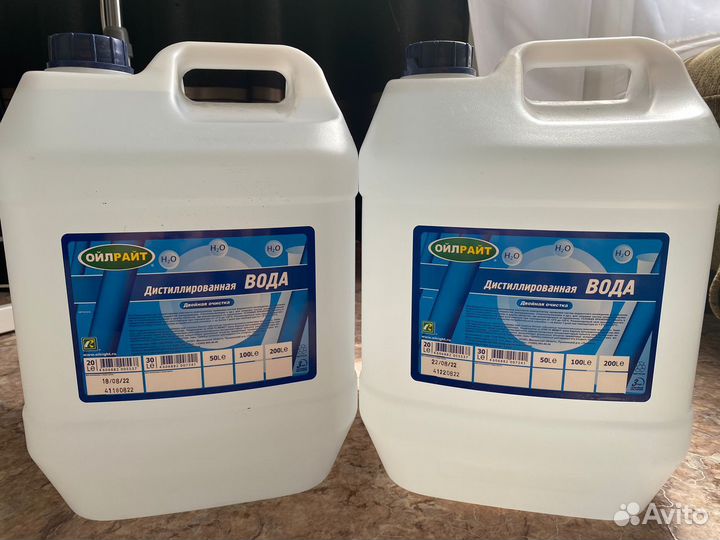 Дистиллированная вода