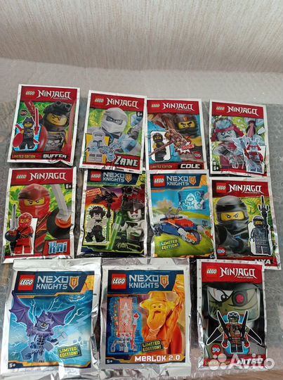 Lego Ninjago Nexo Knights фигурки