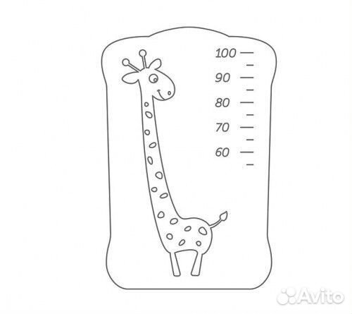 Детская кровать с матрацем, ящиком и маятником