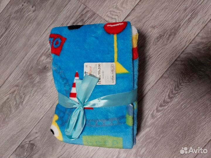 Плед детский новый