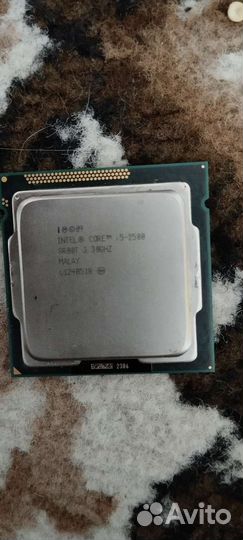 Процессор Intel core i5 2500 3.30GHZ
