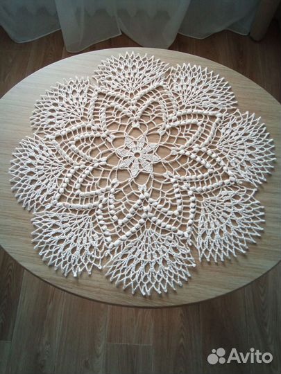 Салфетка вязаная крючком