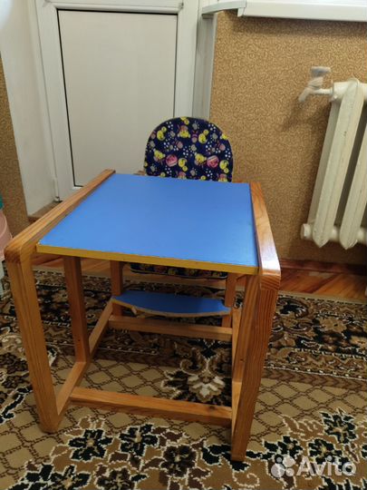 Детский стол и стул 2 в 1
