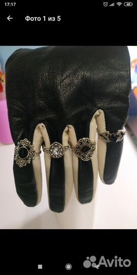 Женская бижутерия кольца