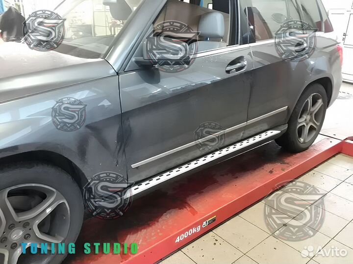 Пороги mercedes glk x 204 мерседес глк х 204